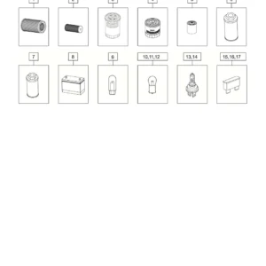 Doosan D35S-5 D40S-5 D45S-5 D50C-5 D55C-5 D40SC-5 D45SC-5 D50SC-5 D55SC-5 Forklift Parts Book SB1137E01