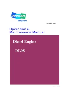 Doosan DL08 Diesel Engine Operation & Maintenance Manual โ Bus & Truck Repair PDF
