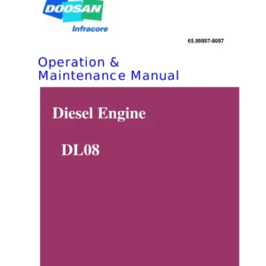 Doosan DL08 Diesel Engine Operation & Maintenance Manual – Bus & Truck Repair PDF