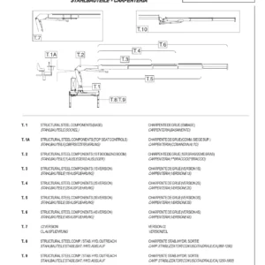 Effer 150 Crane Spare Parts Catalog - 1S 2S 3S 4S & CL Versions PDF