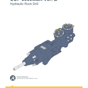 Epiroc COP 3060MEX Ver. B Hydraulic Rock Drill Overhaul Manual - PDF Download