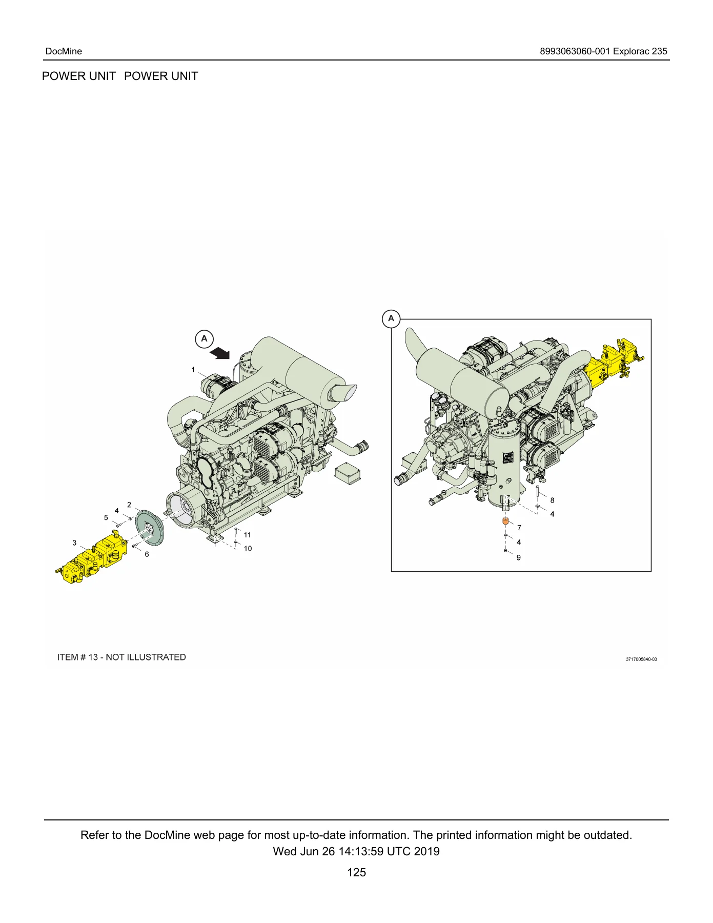 Epiroc Explorac 235 Spare Parts List PDF - 8993063060-001 Illustrated Parts Catalogue - Image 3