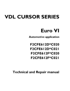 FPT Cursor F2CFE612 Euro VI Technical and Repair Manual - C87 ENT EuVI Engine Service PDF