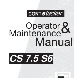 Fantuzzi Reggiane CS 7.5 S6 Contstacker Operator & Maintenance Manual
