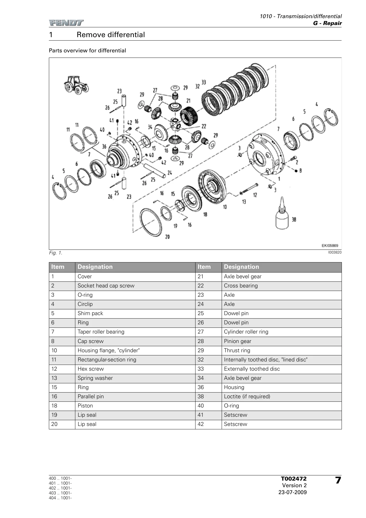 Fendt 400 Vario COM III Workshop Manual Part 1 - 400 401 402 403 404 Tractor Repair PDF - Image 3