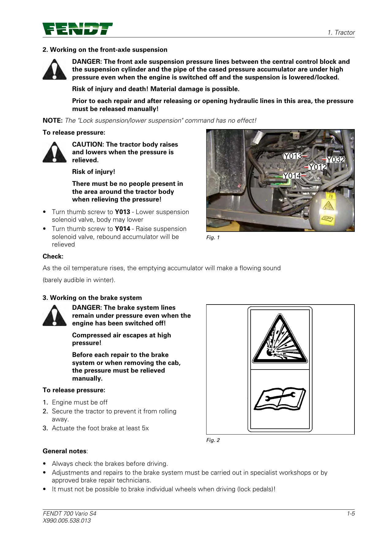 Fendt 512 513 514 516 Vario S4 Workshop Service Manual - X990.005.538.013 - Image 2