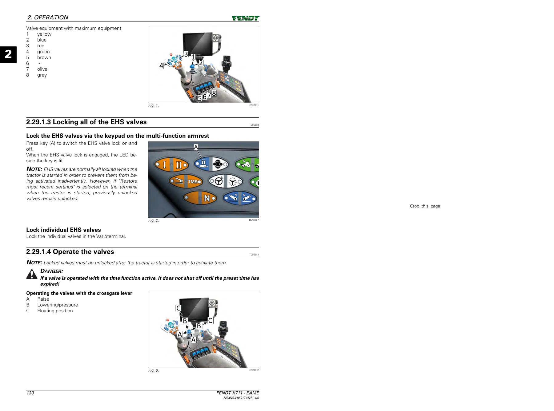 Fendt 714 716 718 720 722 724 Vario Tractor Operator's Manual - Operation Volume PDF - Image 2