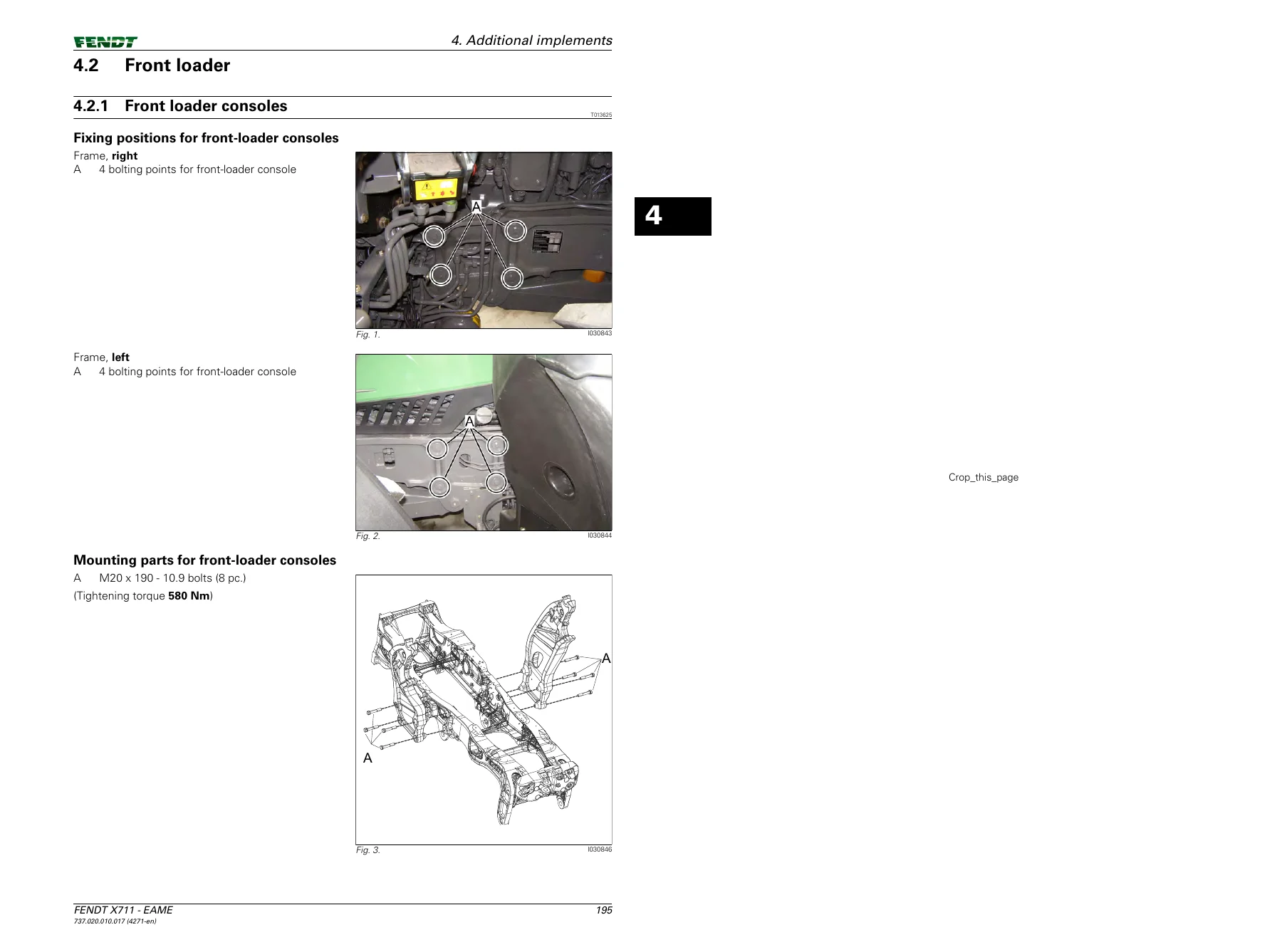 Fendt 714 716 718 720 722 724 Vario Tractor Operator's Manual - Operation Volume PDF - Image 3