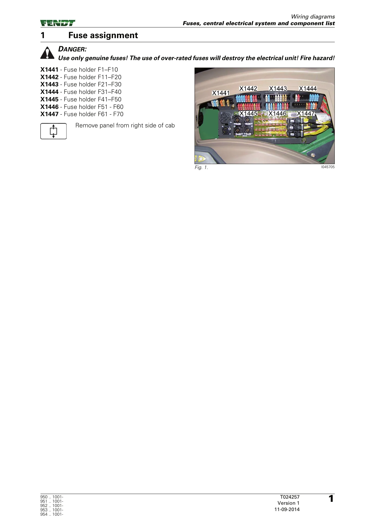 Fendt 900 Vario S4 NA Wiring Diagram & Schematic Set - X990.005.533.161 PDF - Image 2