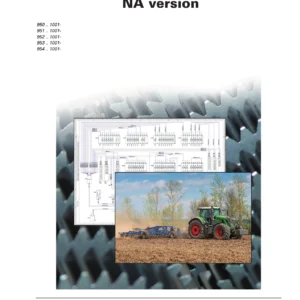 Fendt 900 Vario S4 NA Wiring Diagram & Schematic Set - X990.005.533.161 PDF