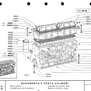 Fiat Allis AD-BD14B 14B Crawler Tractor Parts Catalog PDF - Cab, Engine, Hydraulic & Fuel Systems