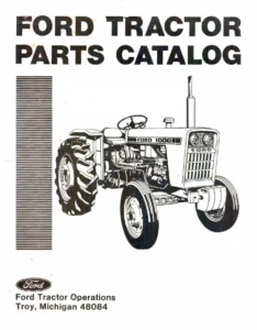 Ford 5000-Series Tractor Parts Catalog 1965-1975 - Full Illustrated PDF Parts Manual