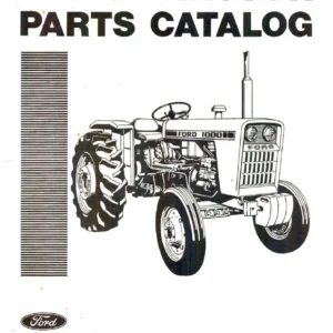 Ford 5000-Series Tractor Parts Catalog 1965-1975 - Full Illustrated PDF Parts Manual