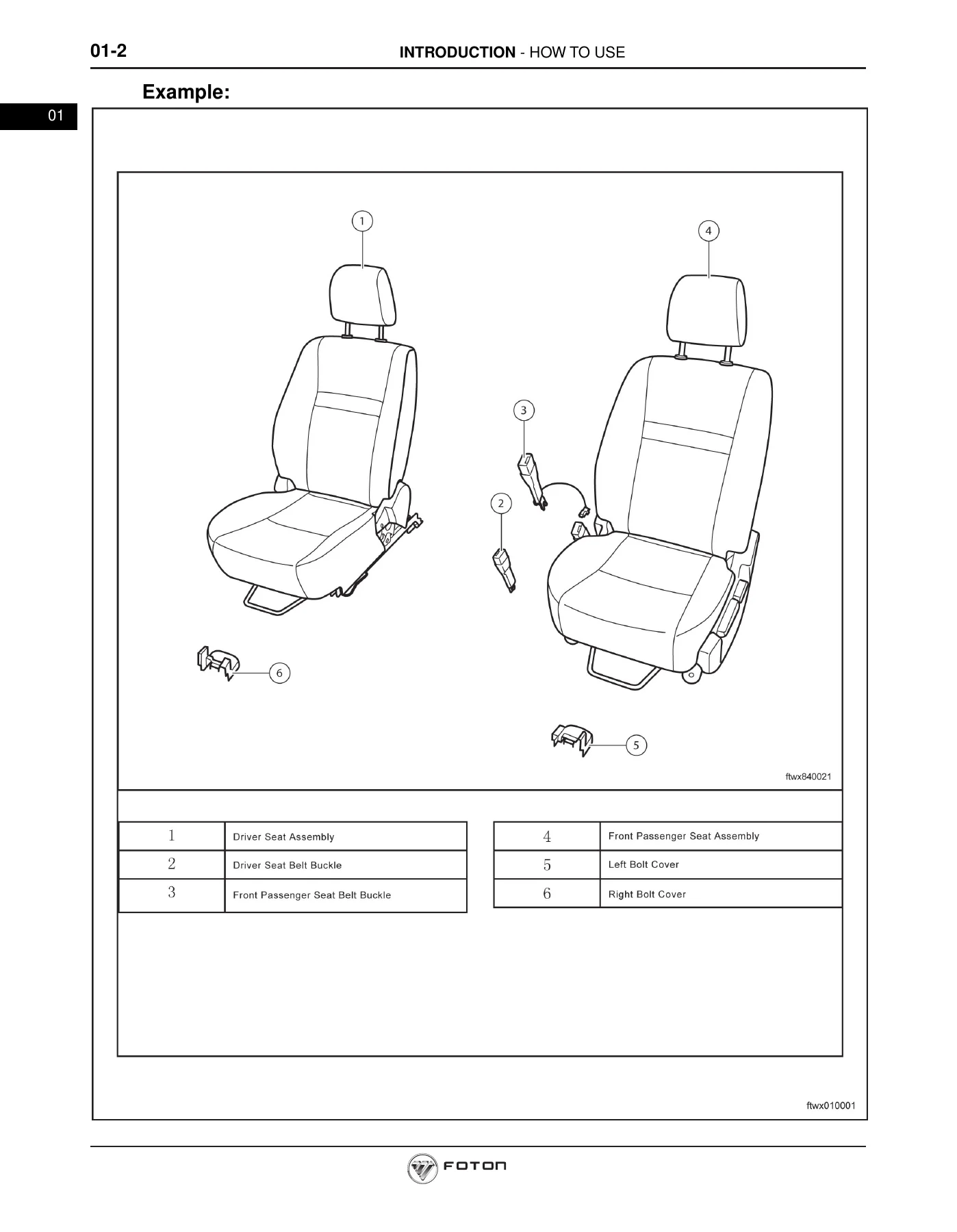Foton Tunland & Pika Service Repair Manual 2011 (FTSM-201110 Volume 1) - PDF Download - Image 2