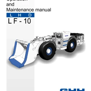 GHH Fahrzeuge LF-10 LF-10.2 Loader Operation and Maintenance Manual - 2018 PDF
