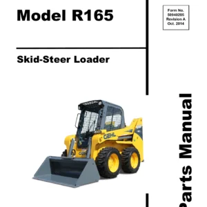 Gehl R165 Skid-Steer Loader Parts Manual 50940205 2014 - PDF Download