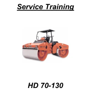 HAMM HD 70-130 HD 90-110 Tandem Roller Service Training Manual 2009 (PDF)