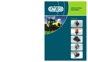 HC-Cargo Agricultural Machinery Parts & Applications Catalog 2013/2014 - Alternator, Starter & Electrical Spare Parts PDF