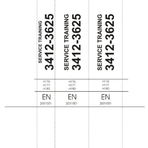 Hamm 3412-3625 Series 3000 Service Training Manual 2014 – HT VIO P Compactor PDF