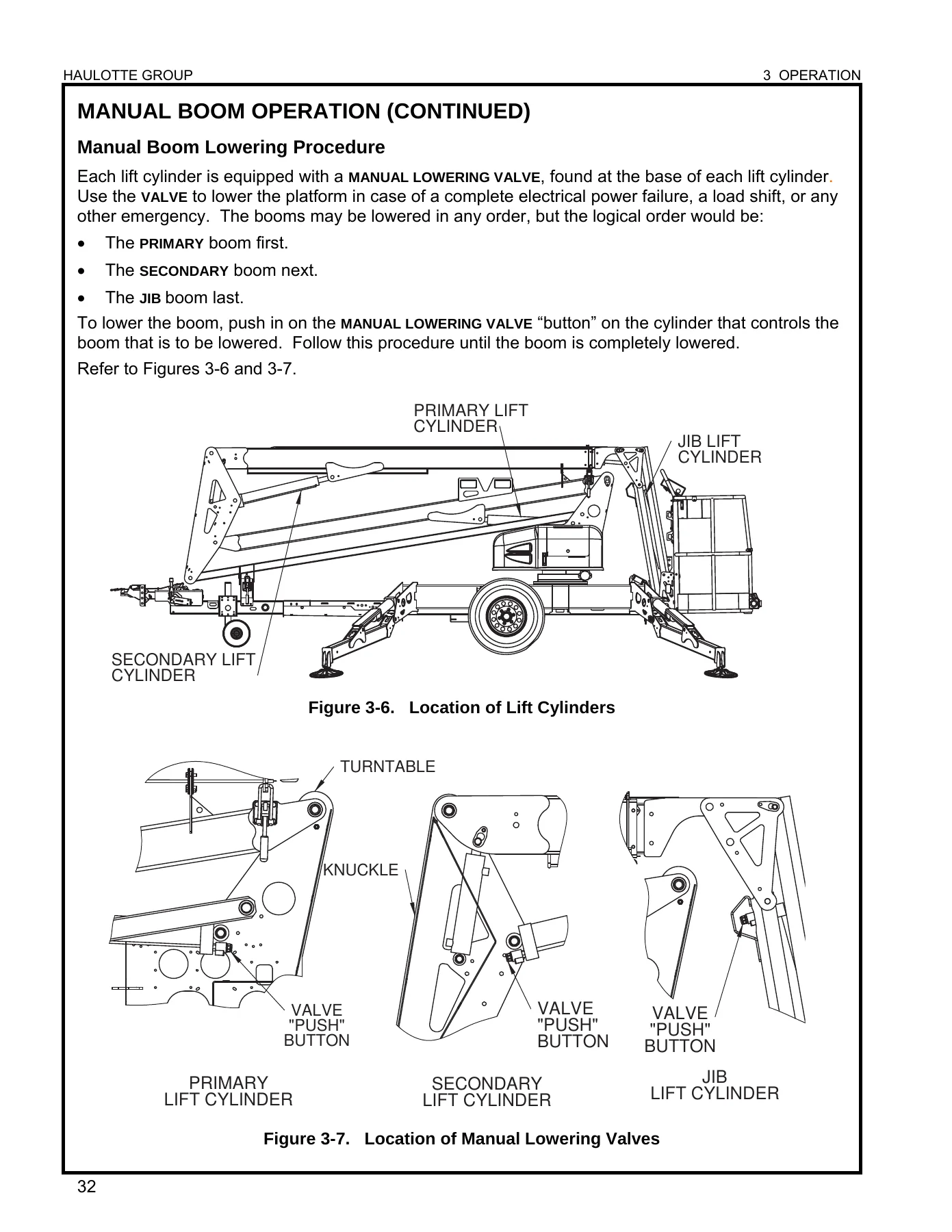Haulotte Bil-Jax 4527A / HTA 16 P Aerial Work Platform Operator and Maintenance Manual - Image 3