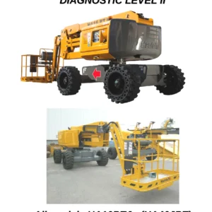 Haulotte HA16RTJ HA46JRT Diagnostic Level II Training Manual - Technical Training PDF