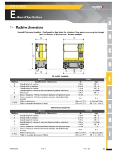 Haulotte Star 6 & Star 13 Vertical Mast Lift Operator's Manual - PDF Download