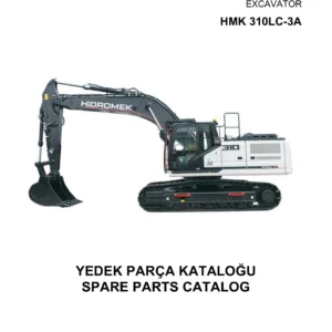 Hidromek HMK 310LC-3A Excavator Spare Parts Catalogue 2021 H25732C300U - PDF Download