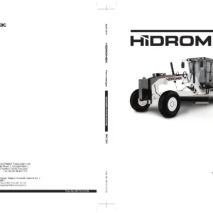 Hidromek MG330 Motor Grader Chassis Parts Catalogue 2014 – Complete Illustrated Parts Manual PDF