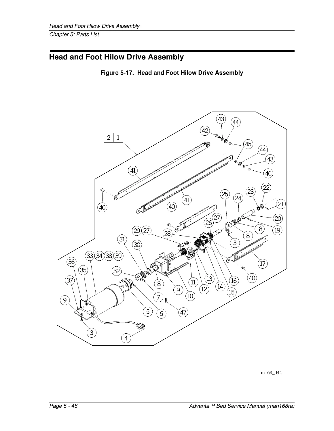 Hill-Rom Advanta P1600 Bed Service Manual - Troubleshooting, Repair & Parts Guide PDF - Image 3