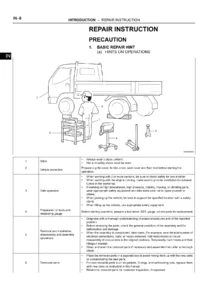 Hino 300 Series Workshop Manual Supplement S1-YXZE16C β 2007 Repair Manual PDF