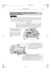 Hino A09C Engine Workshop Manual - Structures, Features, Inspection and Repair (S5-MA09E02B)