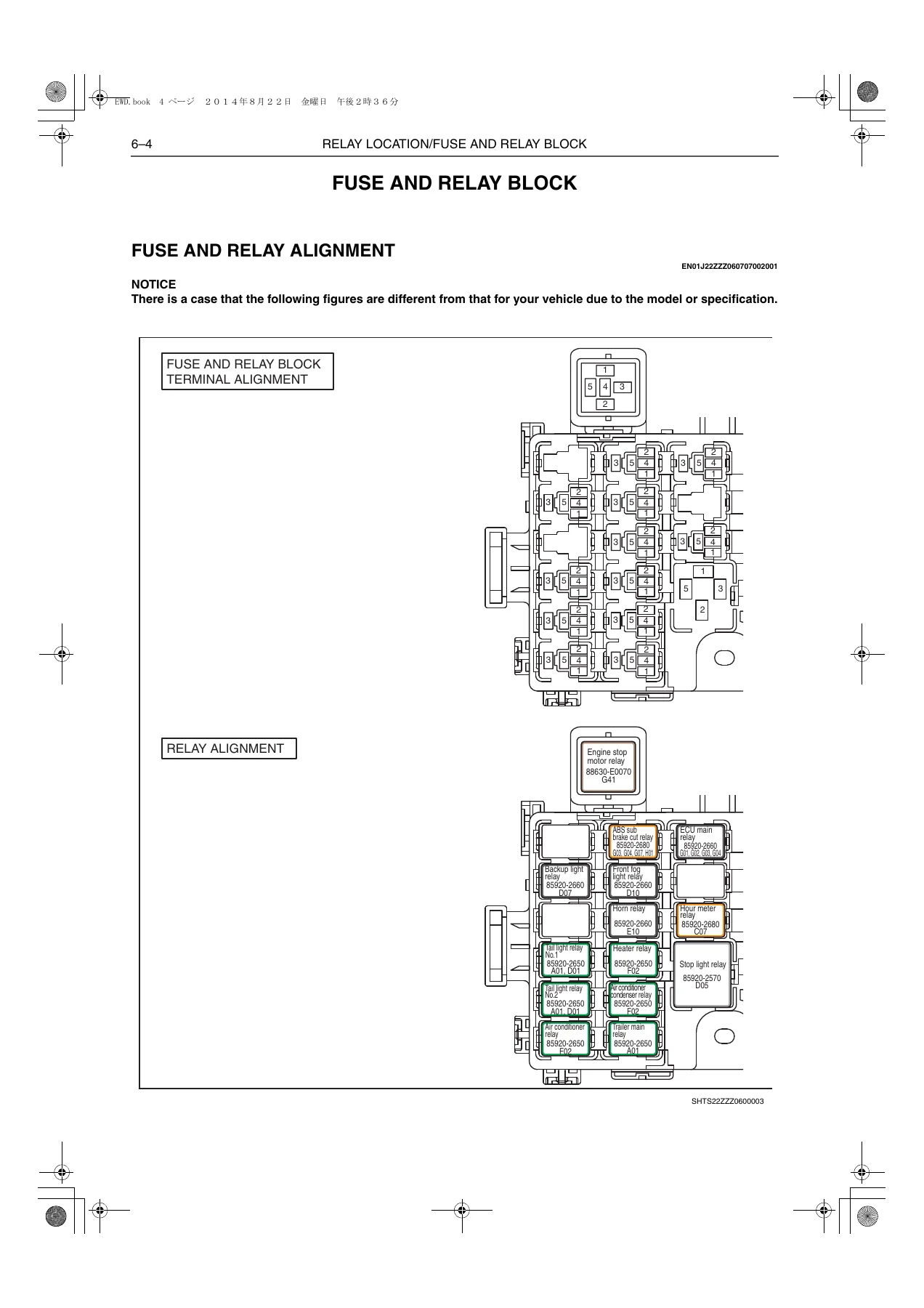 Hino FG8J FL8J FM2P FM8J SG8J Electrical Wiring Workshop Manual - Image 3