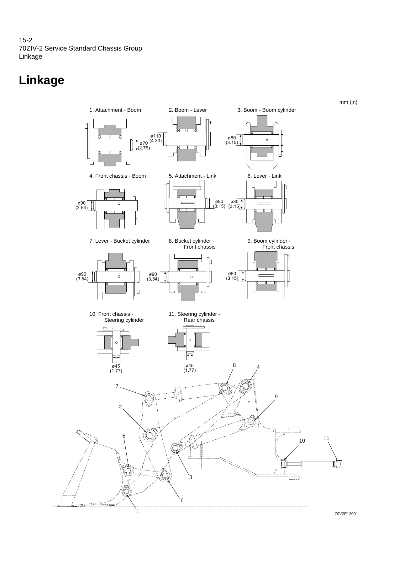 Hitachi 70ZIV-2 Wheel Loader Shop Manual - Disassembly, Reassembly & Service Standard - Image 2