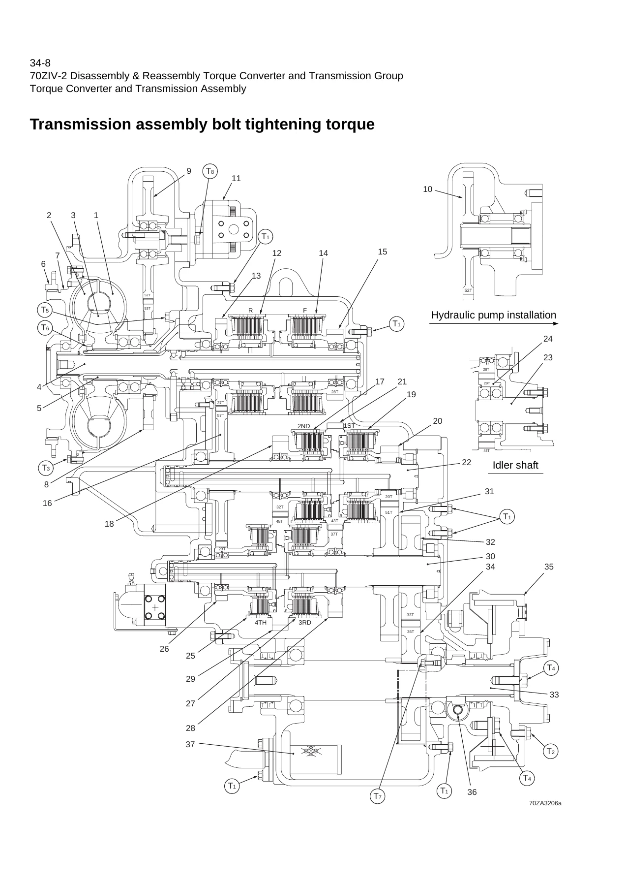 Hitachi 70ZIV-2 Wheel Loader Shop Manual - Disassembly, Reassembly & Service Standard - Image 3
