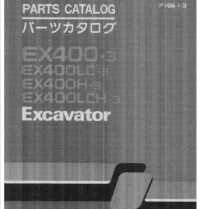 Hitachi EX400-3 EX400LC-3 EX400H-3 EX400LCH-3 Excavator Parts Catalog Manual PDF