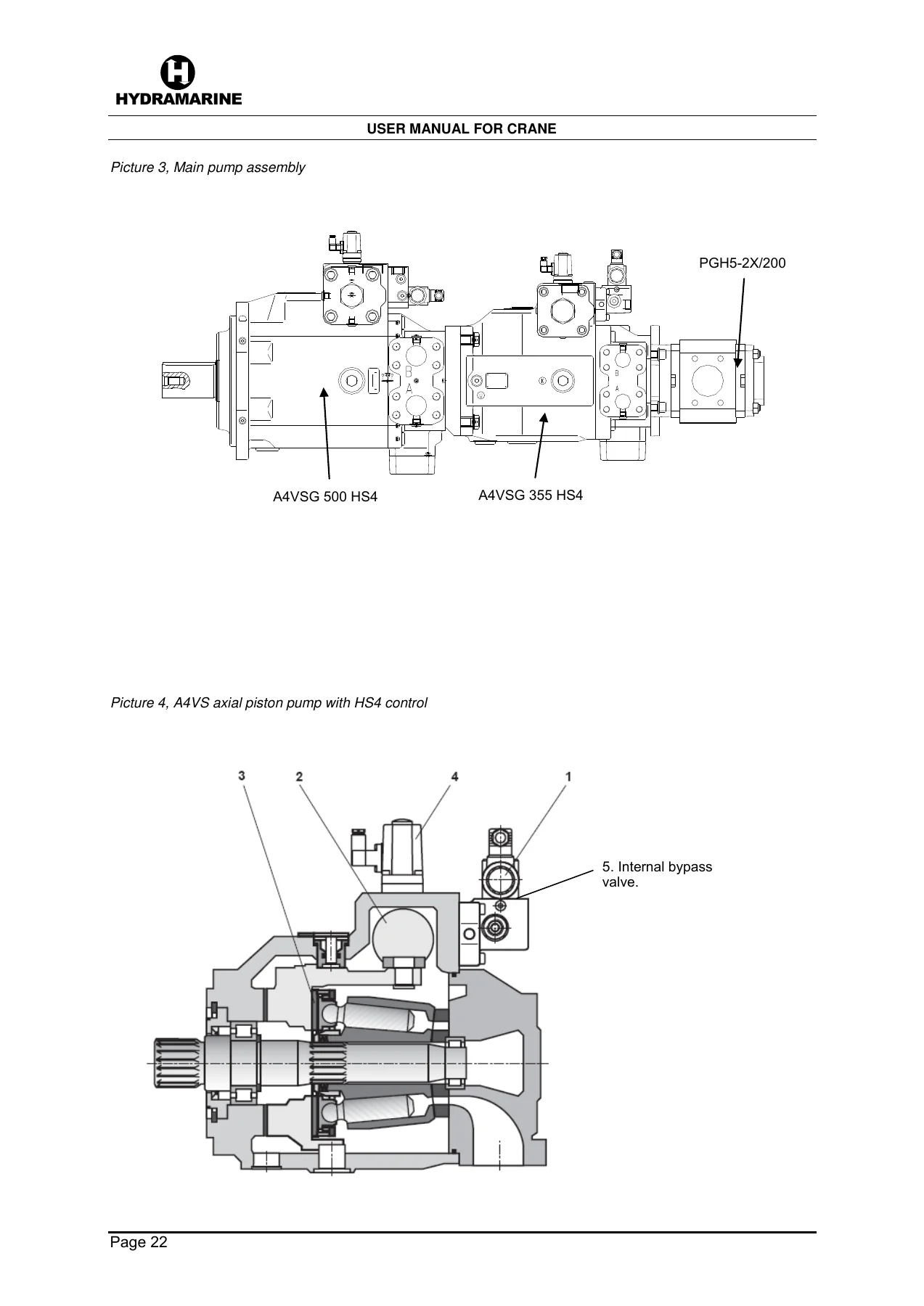 Hydramarine HMC 3568 LKO 250-32 AHC Offshore Knuckle Jib Crane User Manual Volume 1 PDF - 2007 - Image 2