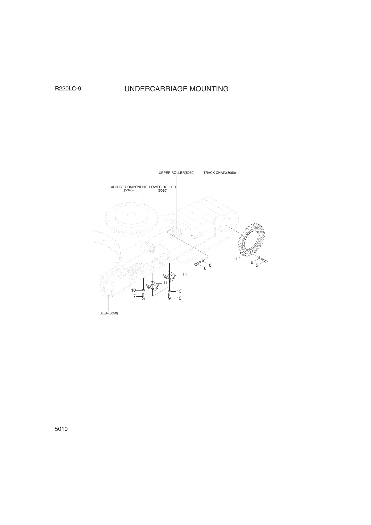 Hyundai 9 Series Excavator RB220LC9SB Parts Manual PDF Download - Image 3
