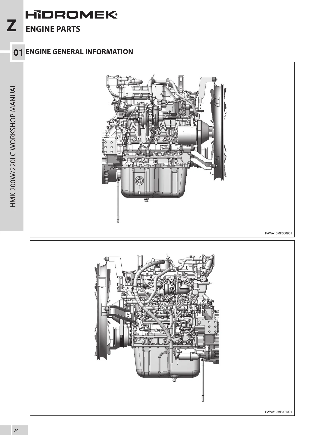 Isuzu 4HK1X Stage IIIB Tier 4i Engine Workshop Manual - Hidromek HMK 200W HMK 220LC PDF (H237323701) - Image 2