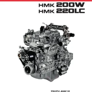 Isuzu 4HK1X Stage IIIB Tier 4i Engine Workshop Manual - Hidromek HMK 200W HMK 220LC PDF (H237323701)
