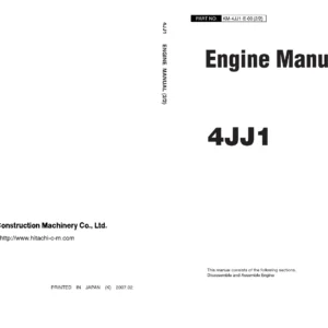 Isuzu 4JJ1 Engine Service Manual - Hitachi Common Rail Diesel Workshop Guide