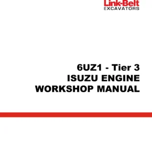 Isuzu 6UZ1 Tier 3 Engine Workshop Manual 2016 - 6UZ1X Service & Repair PDF