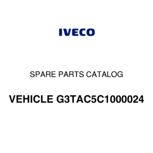 Iveco 160E25 MY2015 Spare Parts Catalog - G3TAC5C1000024 PDF Download