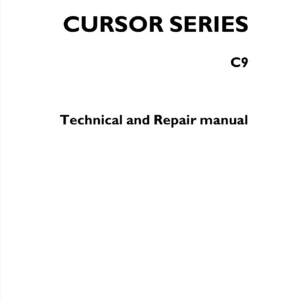 Iveco Cursor C9 F2C Diesel Engine Technical and Repair Manual - PDF Download