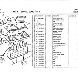 JCB 3DX Super BSIII Parts Book PDF - Complete Backhoe Loader Parts Catalog