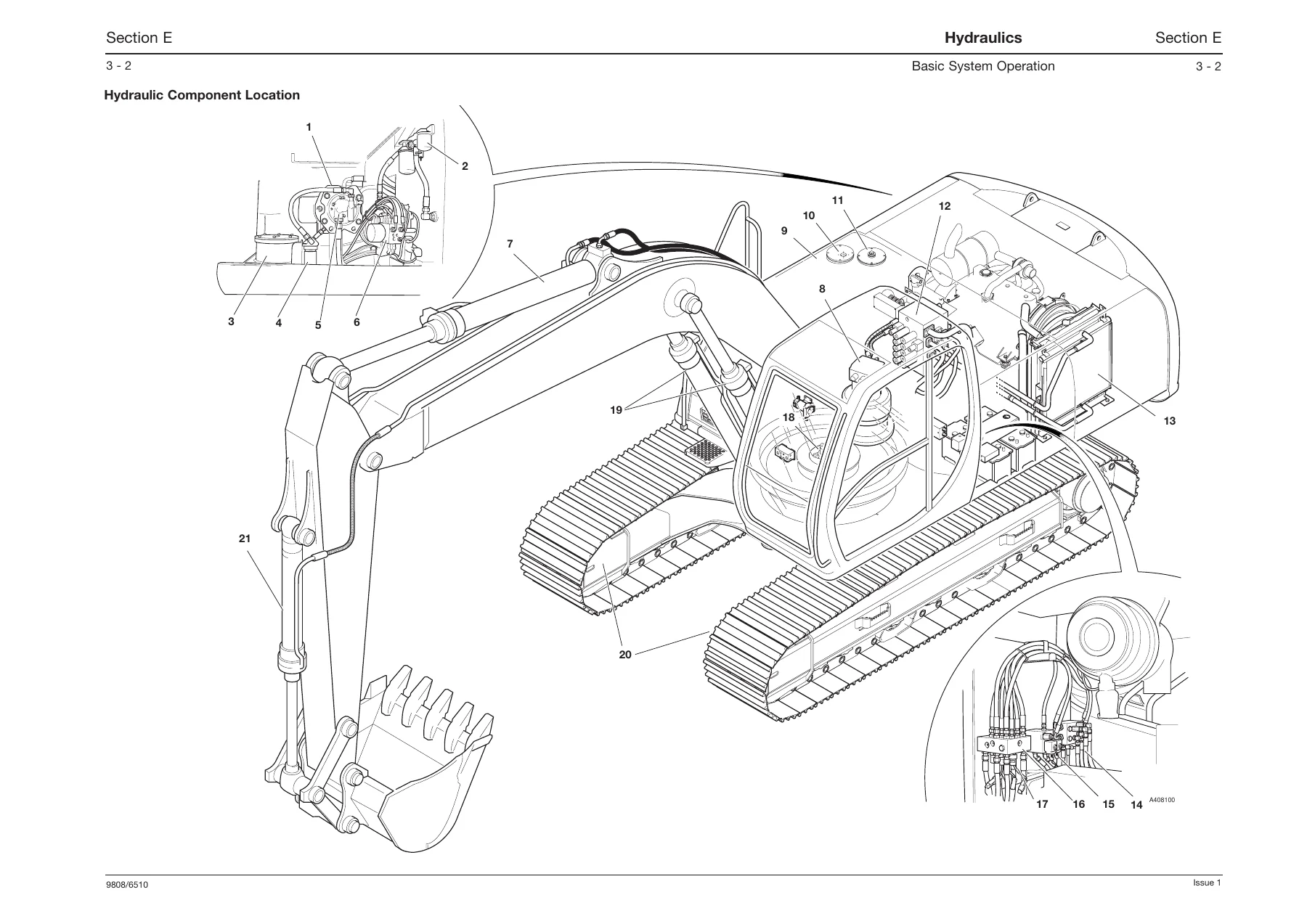 JCB JS200 JS210 JS220 Excavator Service Manual - PDF Download - Image 3
