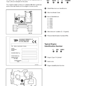 JCB JS200 JS210 JS220 Excavator Service Manual - PDF Download