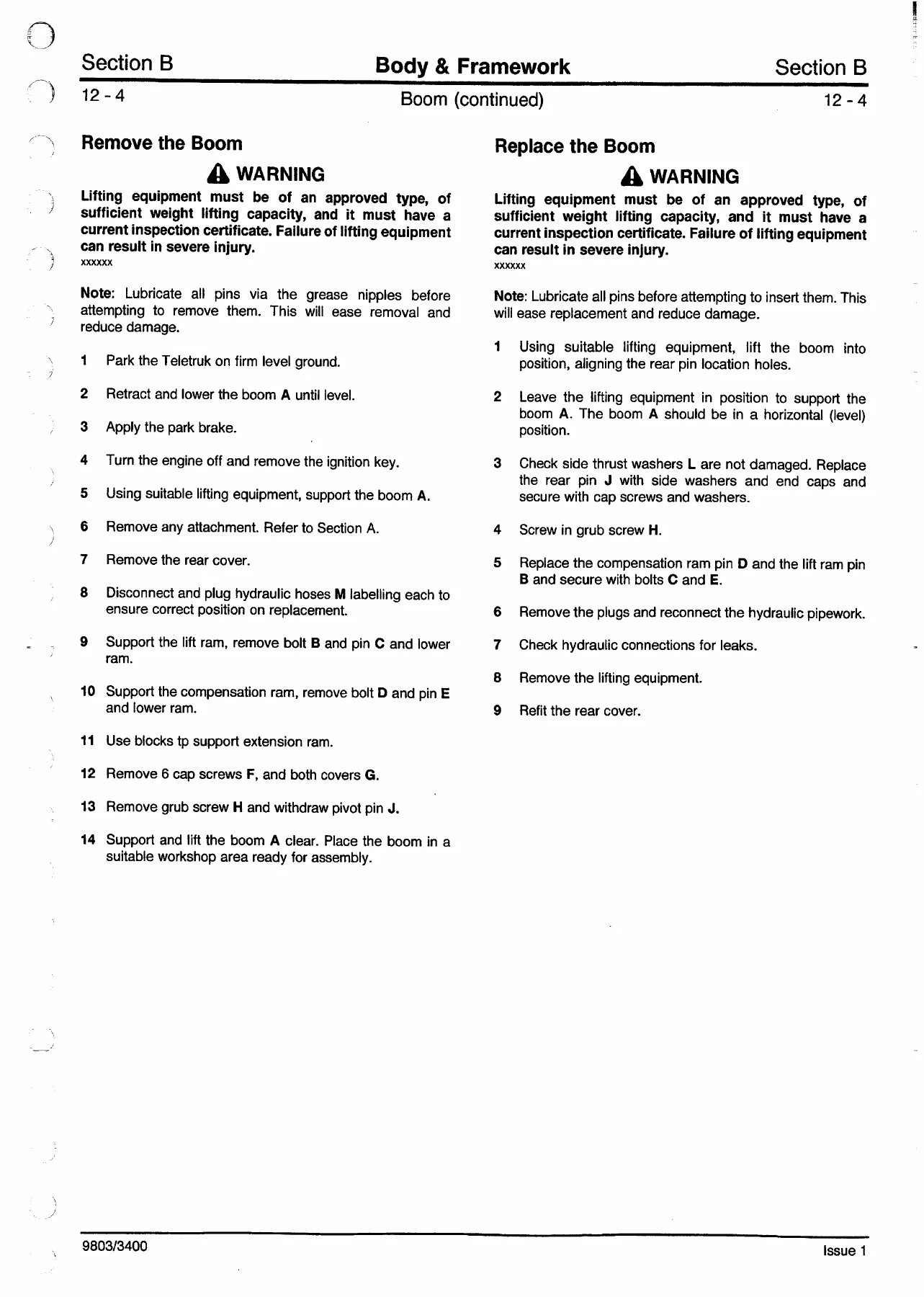 JCB Teletruk Service Manual - Complete Workshop Repair PDF Download - Image 3