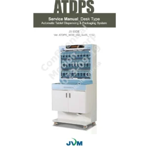 JVM ATDPS JV-30DE Automatic Tablet Dispensing & Packaging System Service Manual - PDF