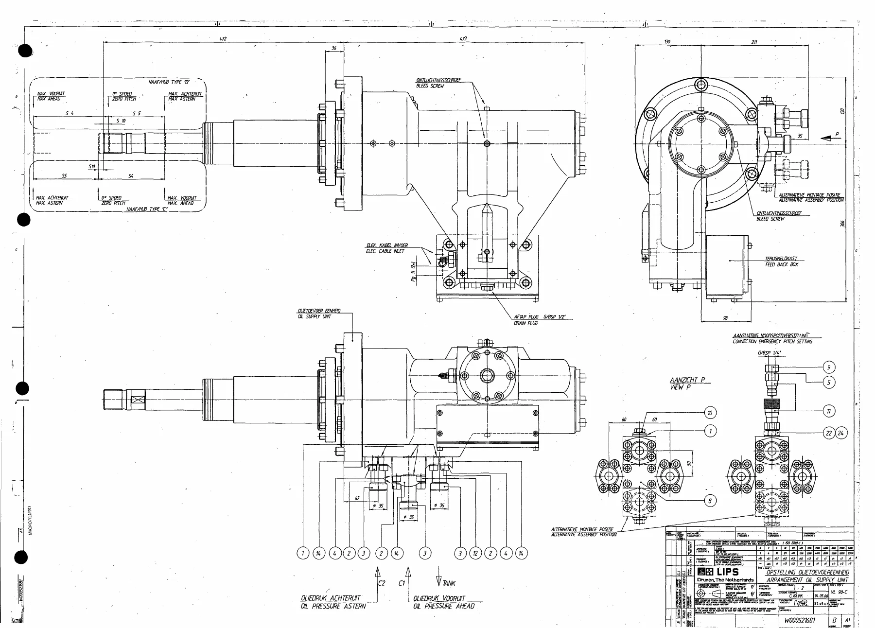 John Crane-Lips Controllable Pitch Propeller Installation Instruction Handbook Part 1 - Image 3