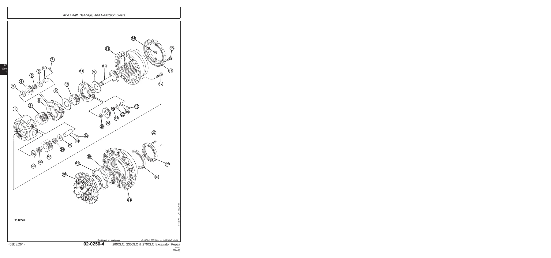 John Deere 200CLC 230CLC 270CLC Excavator Repair Technical Manual TM1931 PDF Download - Image 2